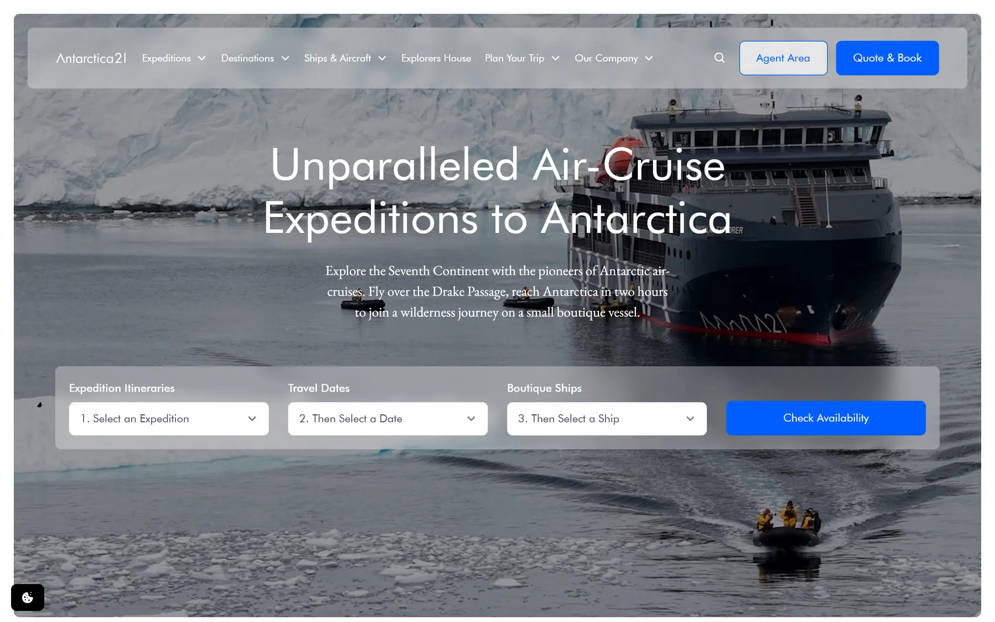Portada de Antarctica21